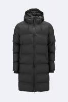 Rains Long Puffer Jacket Svart 